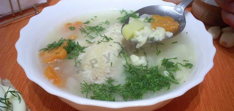 Суп «Затируха» рецепт приготовления