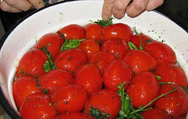 Быстрые квашеные помидоры рецепт