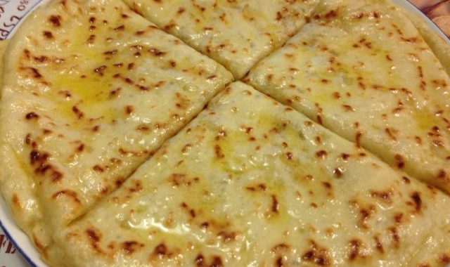 Хычины с сыром и картофелем рецепт