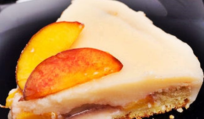 Персиковый пирог рецепт приготовления