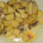 Картофель с шампиньонами в пароварке рецепт
