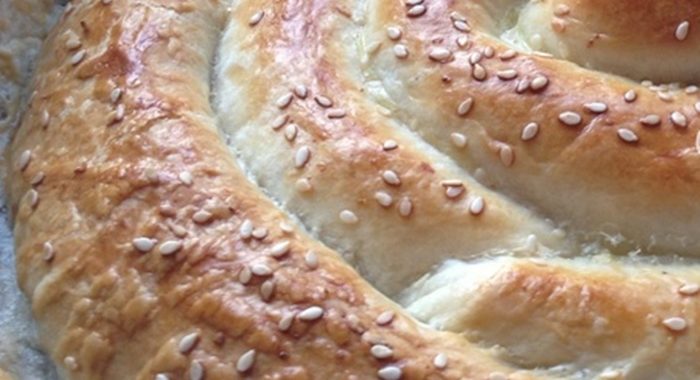 Пирог с сыром и грецкими орехами рецепт