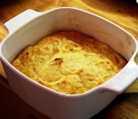 Картофельное суфле с сыром в духовке рецепт приготовления