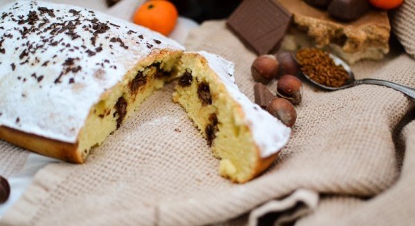 Сливочный пирог с шоколадом рецепт приготовления