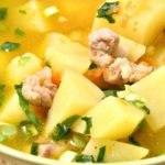 Суп-бульон с жарумой и картофелем рецепт приготовления