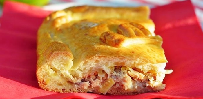Киш с сардиной — рецепт итальянского пирога
