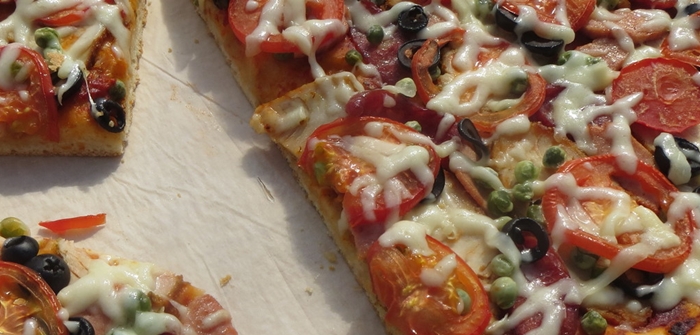 Рецепт вкусной домашней пиццы