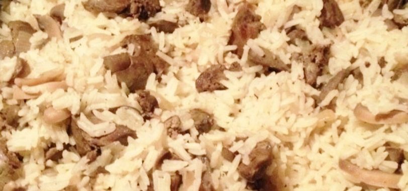 Рис с куриной печенкой рецепт приготовления