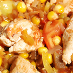 Курица с овощами в стиле Tex-Mex рецепт