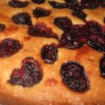 Пирог с вишнями рецепт приготовления 