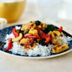 Как приготовить курицу с рисом и овощами