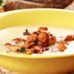 Суп-пюре из лисичек и цветной капусты рецепт