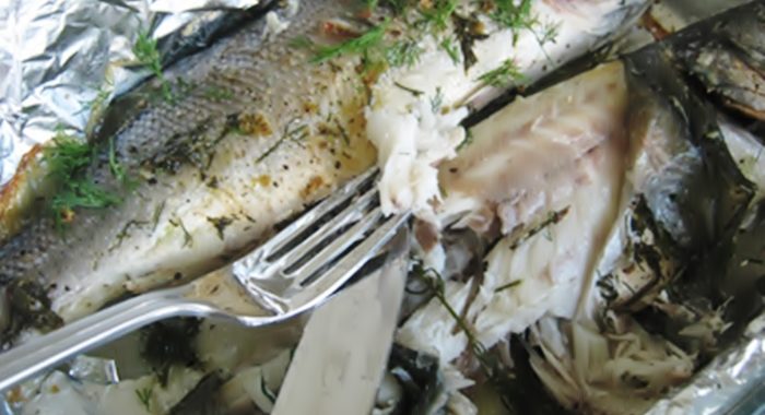 Рыба запеченная в укропном соусе рецепт приготовления