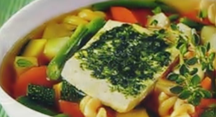 Как приготовить ароматный суп с макаронами и сыром тофу – пошаговый рецепт