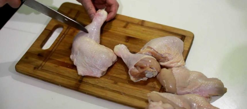 Как правильно разделать курицу?