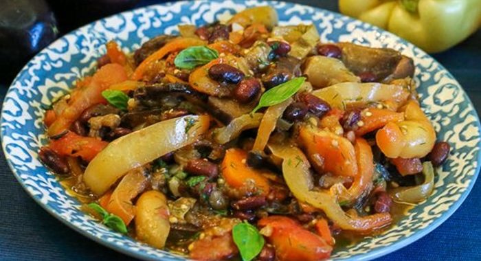 Овощное рагу с баклажанами – пошаговый рецепт