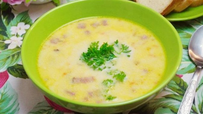 Сырный суп с плавленным сыром и картофелем — пошаговый рецепт