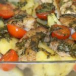 Курица с картошкой и помидорами – пошаговый рецепт с фото