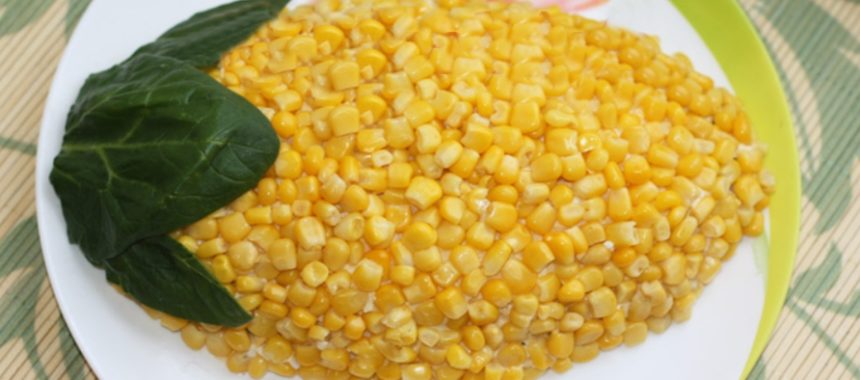 Салат с кукурузой и сыром – пошаговый рецепт с фото